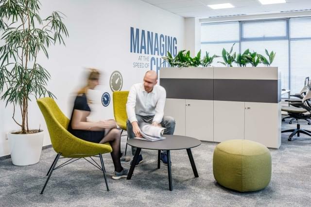 zone for informal meetings and gatherings