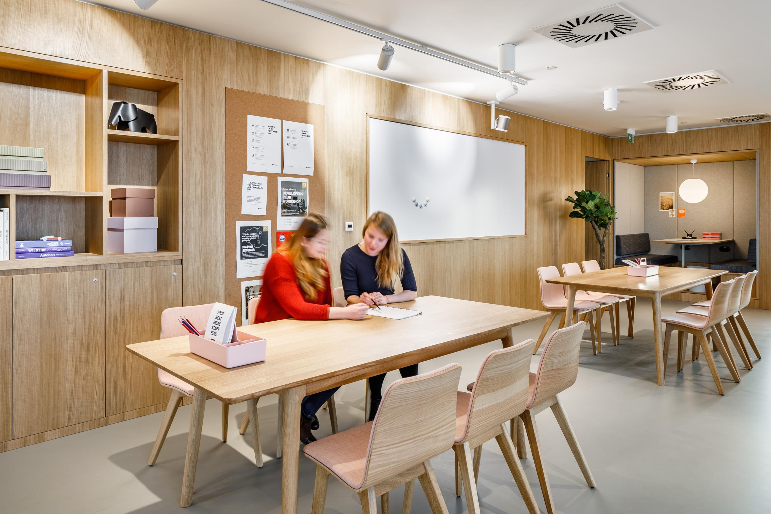 Coworking and modern technology are an integral part of the modern working community