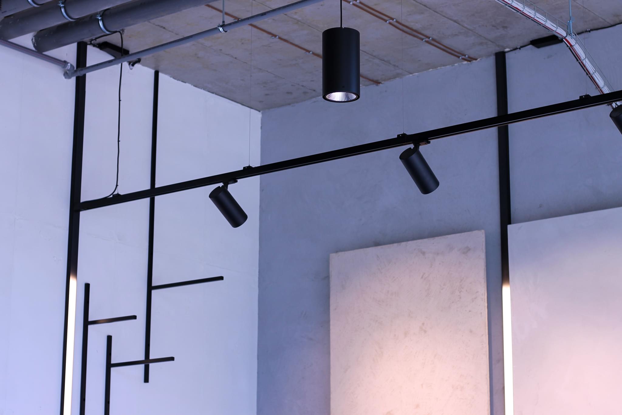 Detail on the lighting elements