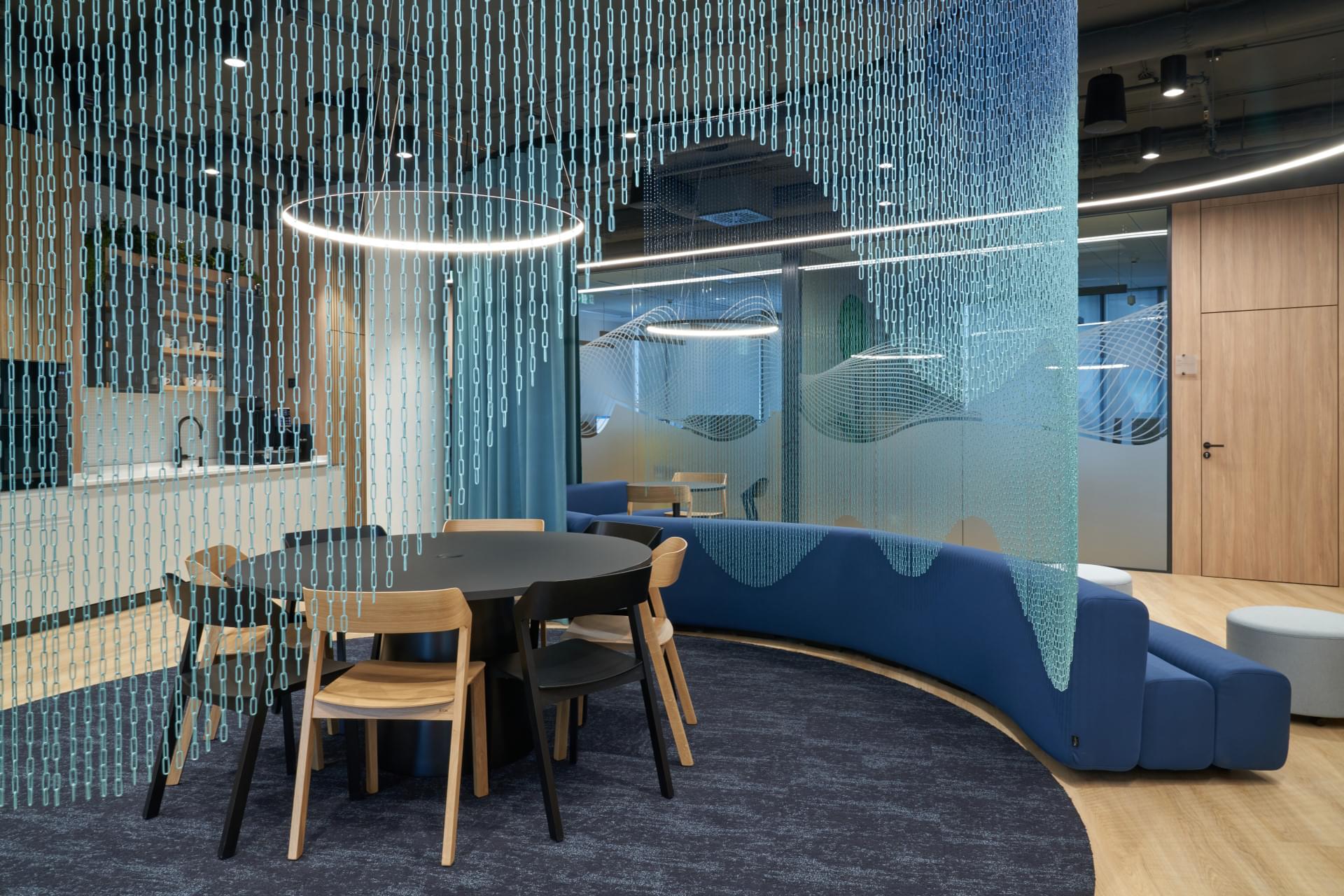 Interactive elements in line with the company culture