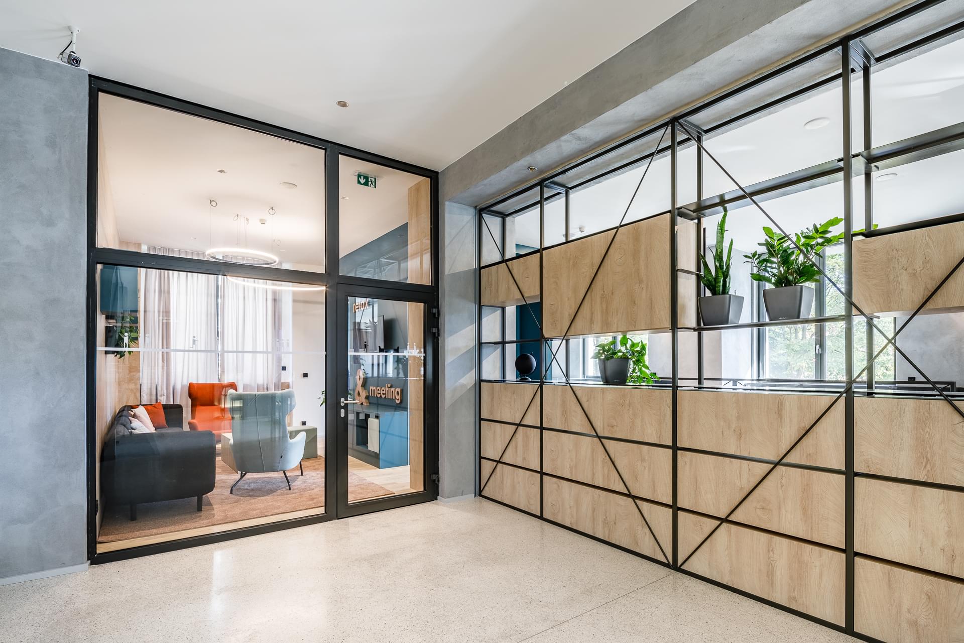 Pro relaxaci i pracovní schůzky s klienty ve firmě 100 Towers Holding