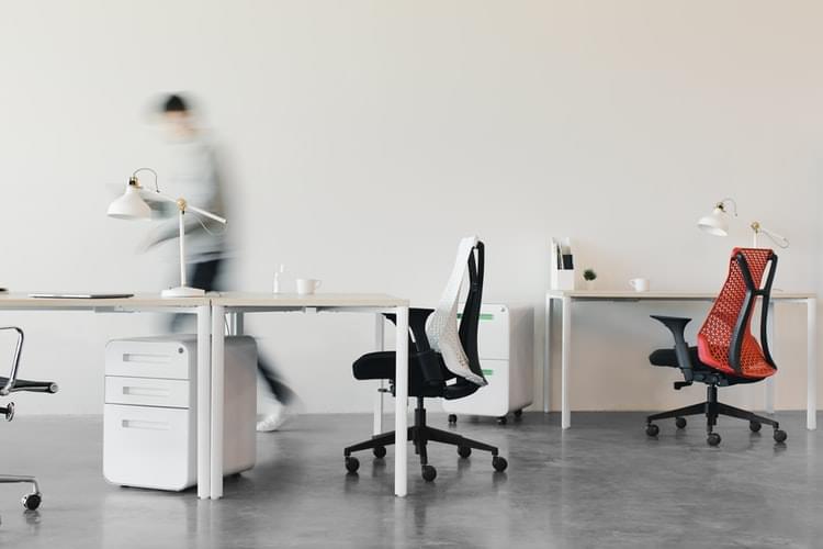 Minimalist open space office