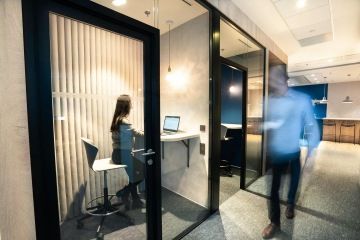 Mini kancelář pro klid na práci