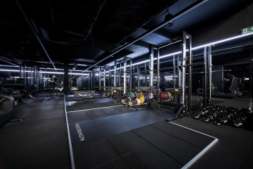 Designové místo pro silové cvičení