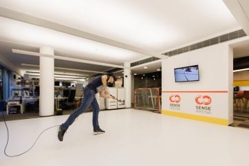 Custom offices with ice hockey parcel at Miton