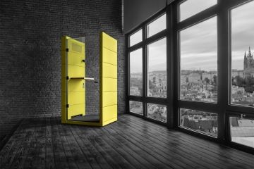 Micro office slouží například pro telefonování v soukromí