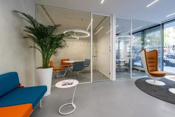 Pohled do klientské zóny ve firmě MS Invest