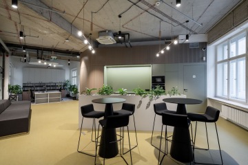 Elegant corporate kitchen