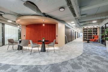 Neformální sezení pro meeting a kávu