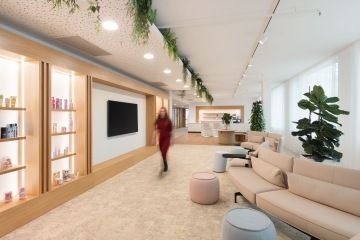 Entrance reception area