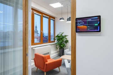 Hidden place with design seating