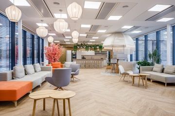 Odpočinkové místo v kanceláři