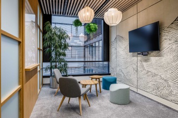 Místo na krátké porady