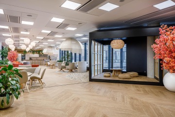 Prostor pro setkávání, odpočinek i odpoledne akci