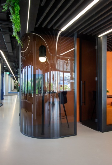 skleněné příčky