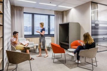 Coworking prostředí pro zaměstnance