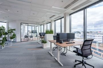 Offices in light colors