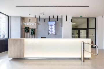 Recepce s atypickým zakončením ve firmě 100 Towers Holding