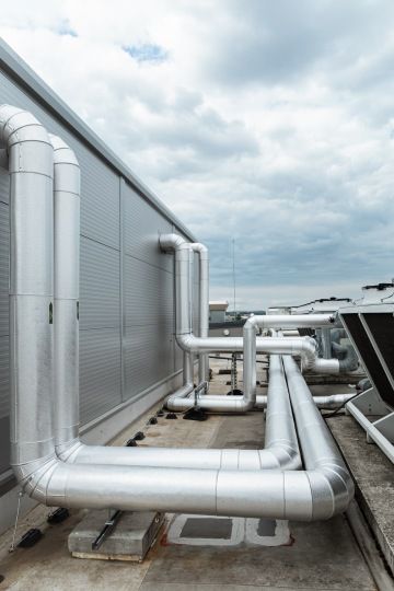 Chladící systém na střeše