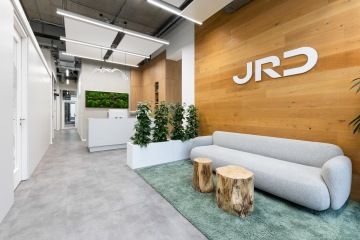 Reception with waiting area