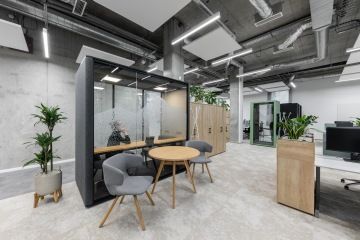 Phone booths in the office