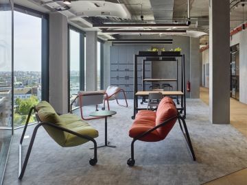 Modulární nábytek v kanceláři