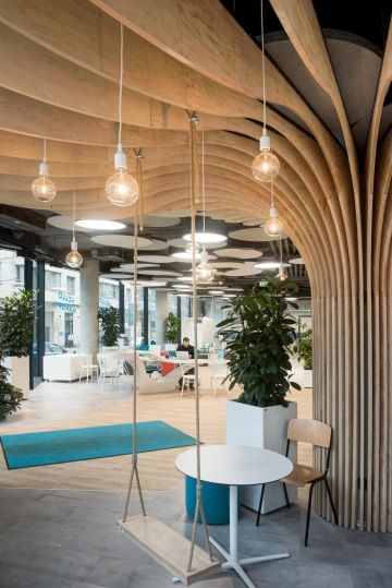 Interiérový design kancelářských prostor.