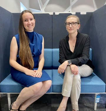 Tereza Mádrová a Blanka Marešová