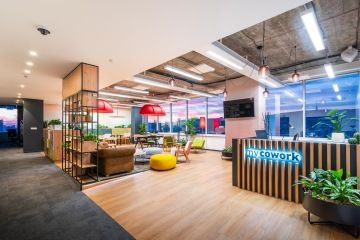 Vstupní lobby prostor s komfortním posezením