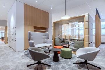 Open space with informal elements