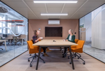 meeting room in container construction