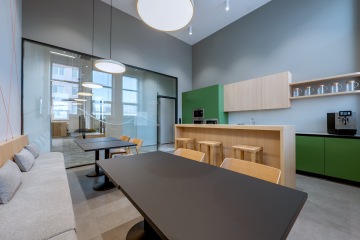 elegant company kitchen