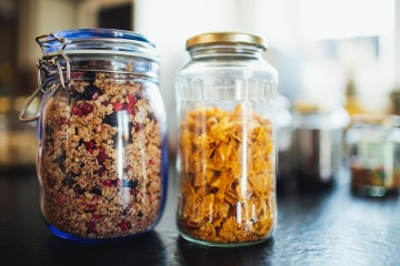 Reusable jars for food