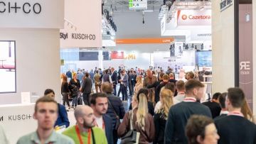 Visitors to Orgatec 2022
