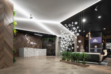 Recepce a lobby River Corner