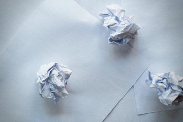 Crumpled paper