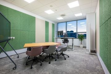 Zasedací místnost s výhledem